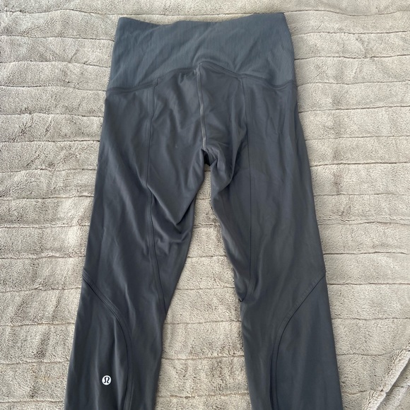 Lululemon grey yoga pants - Picture 1 of 6